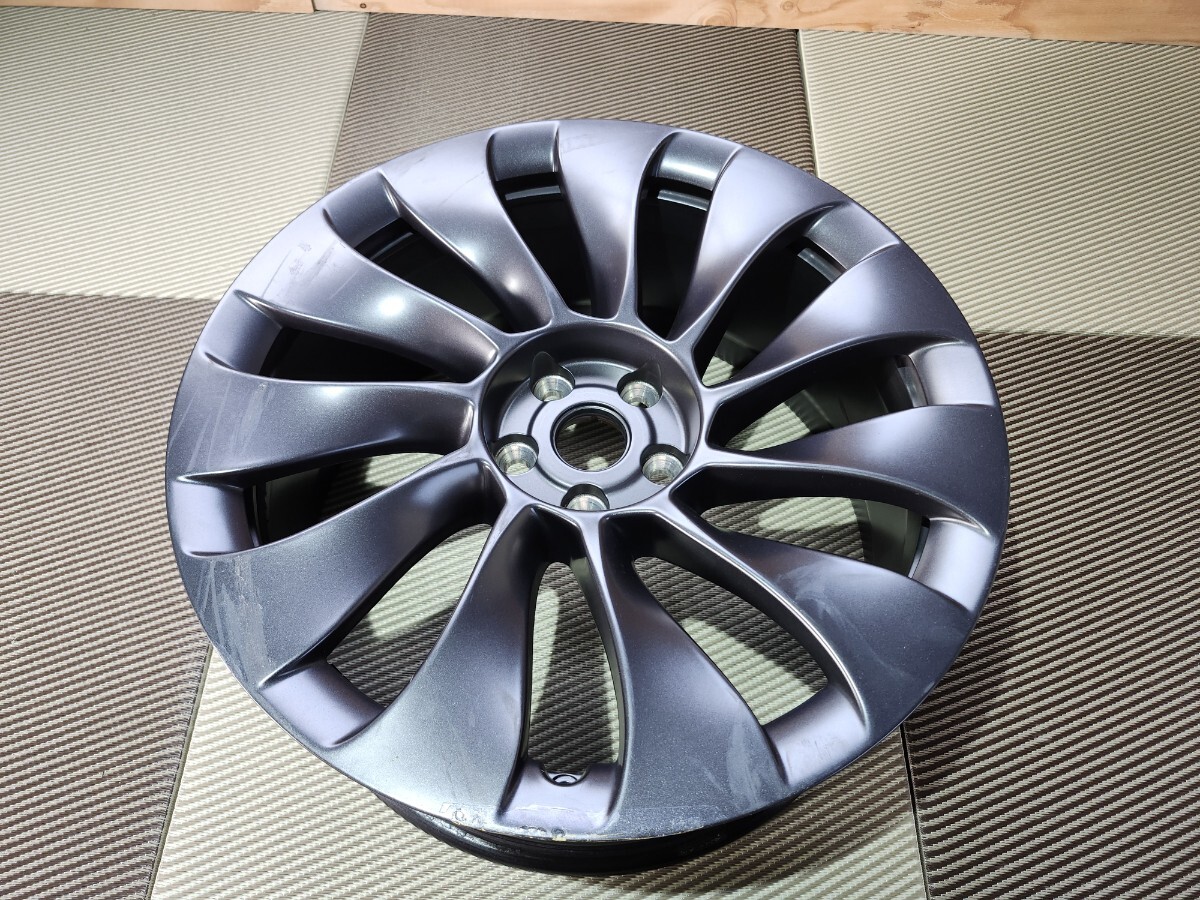 （画像用） TESLA MODEL 3 純正 20インチ ホイールのみ1本 テスラ モデル3 パフォーマンス 9J +34 114.3-5H 1044267-00-A