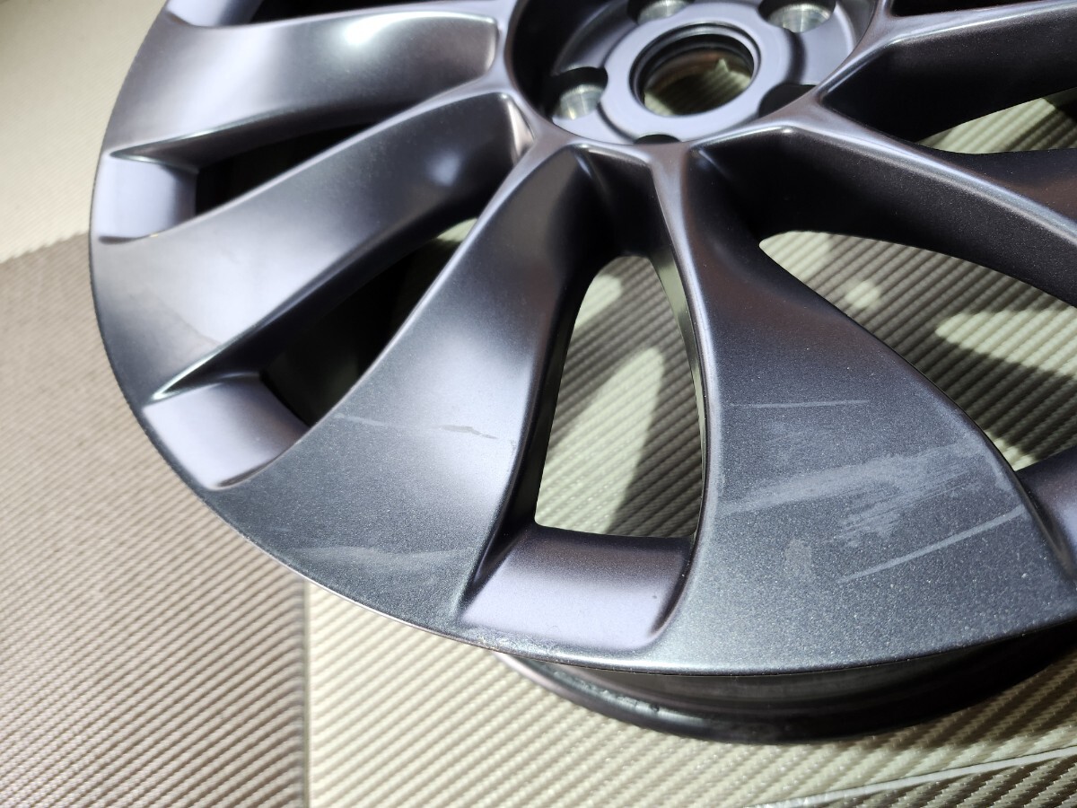 （画像用） TESLA MODEL 3 純正 20インチ ホイールのみ1本 テスラ モデル3 パフォーマンス 9J +34 114.3-5H 1044267-00-A